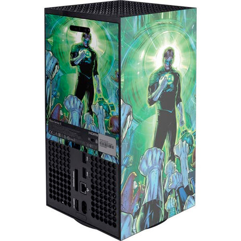 DC Comics Green Lantern Dark Days Cover #4 New 52 Art by Billy Tan XBox Series X Digital Edition Console Skin