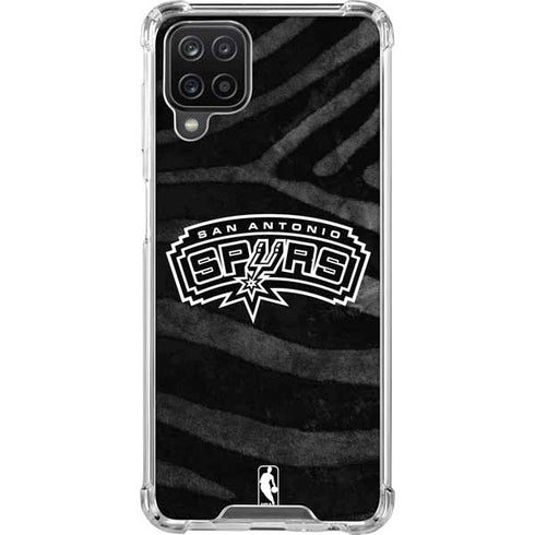 NBA San Antonio Spurs Black Animal Print Galaxy Cases