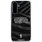 NBA San Antonio Spurs Black Animal Print Galaxy A36 5G Clear Case