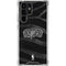 NBA San Antonio Spurs Black Animal Print Galaxy S23 Ultra Clear Case