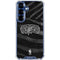 NBA San Antonio Spurs Black Animal Print Galaxy S25 Clear Case