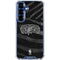 NBA San Antonio Spurs Black Animal Print Galaxy S25 Plus Clear Case