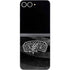 NBA San Antonio Spurs Black Animal Print Galaxy Z Flip6 Skin