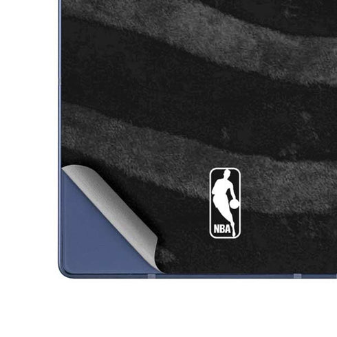 NBA San Antonio Spurs Black Animal Print Galaxy Z Fold6 Skin