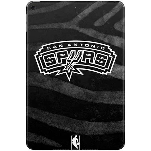 NBA San Antonio Spurs Black Animal Print iPad Skins
