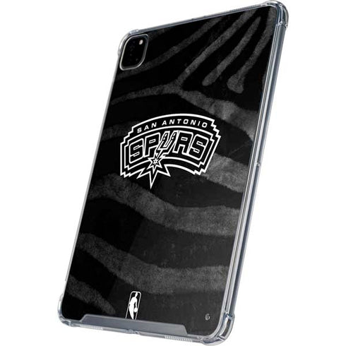 NBA San Antonio Spurs Black Animal Print iPad Cases