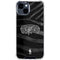 NBA San Antonio Spurs Black Animal Print iPhone 15 Clear Case