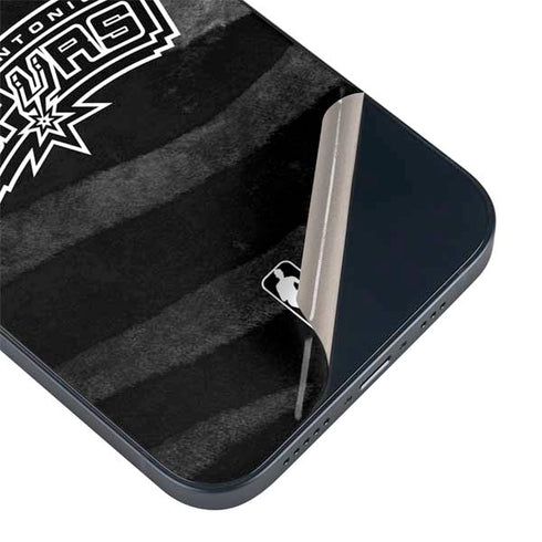 NBA San Antonio Spurs Black Animal Print iPhone 15 Skin