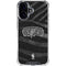 NBA San Antonio Spurs Black Animal Print iPhone 16 Plus Clear Case