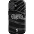 NBA San Antonio Spurs Black Animal Print iPhone 16 Plus Impact Case