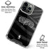 NBA San Antonio Spurs Black Animal Print iPhone 16 Pro Clear Case