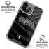 NBA San Antonio Spurs Black Animal Print iPhone 16 Pro Max Clear Case