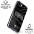 NBA San Antonio Spurs Black Animal Print iPhone 16e Clear Case