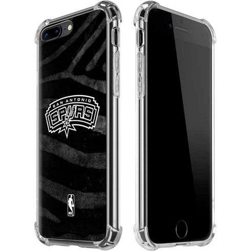 NBA San Antonio Spurs Black Animal Print iPhone Cases