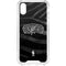 NBA San Antonio Spurs Black Animal Print iPhone XS Clear Case