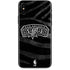 NBA San Antonio Spurs Black Animal Print iPhone XS Skin