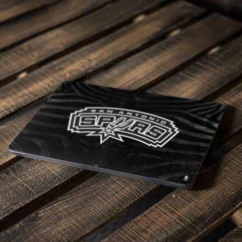 NBA San Antonio Spurs Black Animal Print Apple MacBook Air Skin