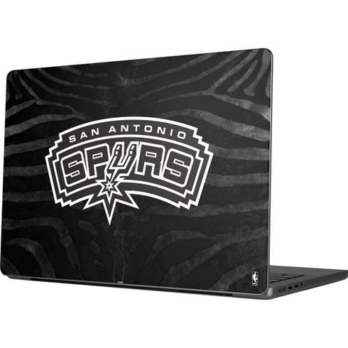 NBA San Antonio Spurs Black Animal Print Apple MacBook Pro 14-inch Skin