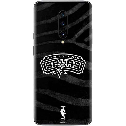 NBA San Antonio Spurs Black Animal Print OnePlus 7 Pro Skin