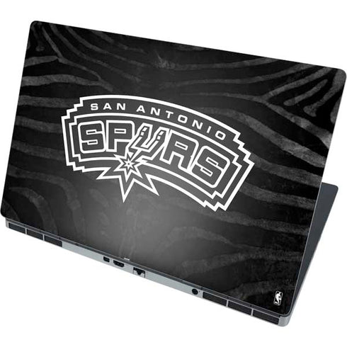 NBA San Antonio Spurs Black Animal Print Dell Precision Skin