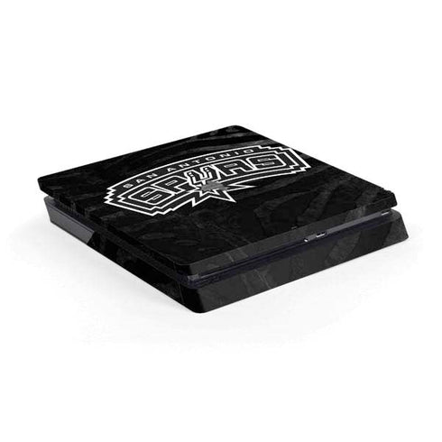 NBA San Antonio Spurs Black Animal Print PS4 Slim Skin