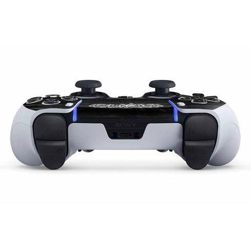 NBA San Antonio Spurs Black Animal Print PS5 DualSense Edge Pro Controller Skin