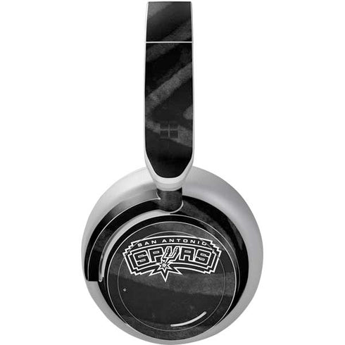 NBA San Antonio Spurs Black Animal Print Surface Headphones Skin