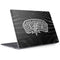 NBA San Antonio Spurs Black Animal Print Surface Laptop 2 Skin