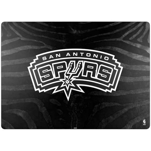NBA San Antonio Spurs Black Animal Print Surface Laptop 7 13.8in Skin