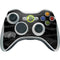NBA San Antonio Spurs Black Animal Print Xbox 360 Wireless Controller Skin