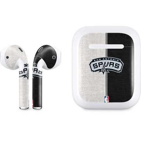 NBA San Antonio Spurs Canvas Apple AirPods Skin