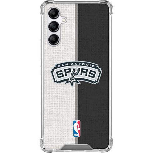 NBA San Antonio Spurs Canvas Gabb Phone 4 Clear Case