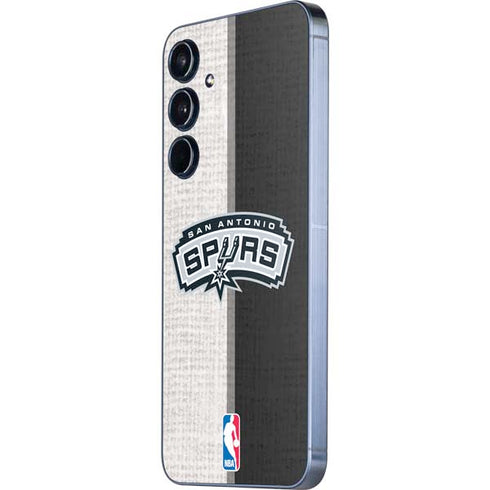 NBA San Antonio Spurs Canvas Galaxy A35 5G Skin