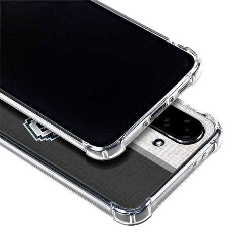 NBA San Antonio Spurs Canvas Galaxy A36 5G Clear Case