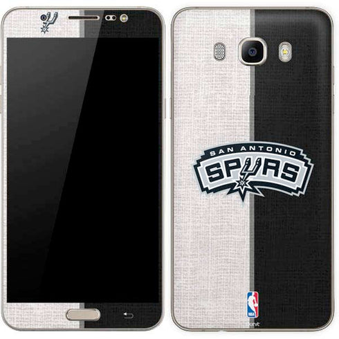 NBA San Antonio Spurs Canvas Galaxy J7 Skin
