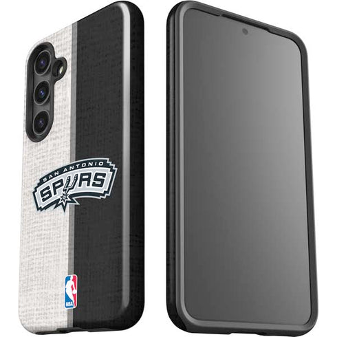 NBA San Antonio Spurs Canvas Galaxy S25 Impact Case