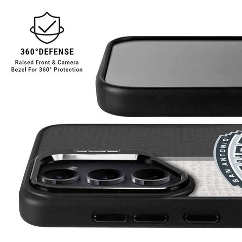 NBA San Antonio Spurs Canvas Galaxy S25 Kickstand Case