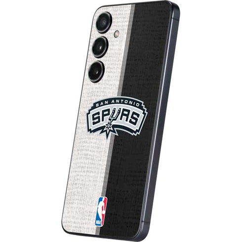 NBA San Antonio Spurs Canvas Galaxy S25 Plus Skin