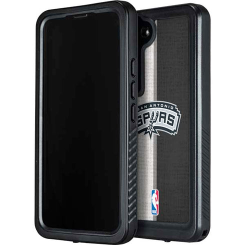 NBA San Antonio Spurs Canvas Galaxy S24 Plus Waterproof Case