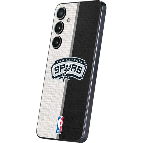NBA San Antonio Spurs Canvas Galaxy S25 Skin