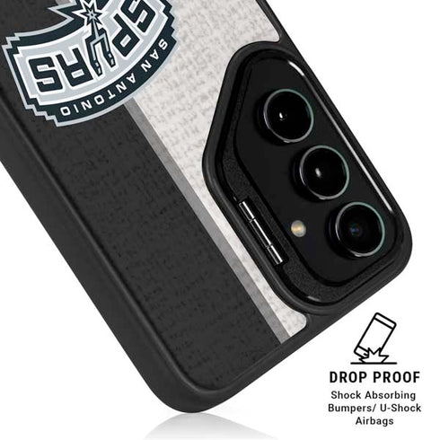 NBA San Antonio Spurs Canvas Galaxy S25 Ultra Kickstand Case