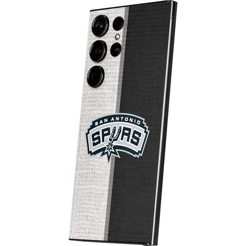 NBA San Antonio Spurs Canvas Galaxy S25 Ultra Skin