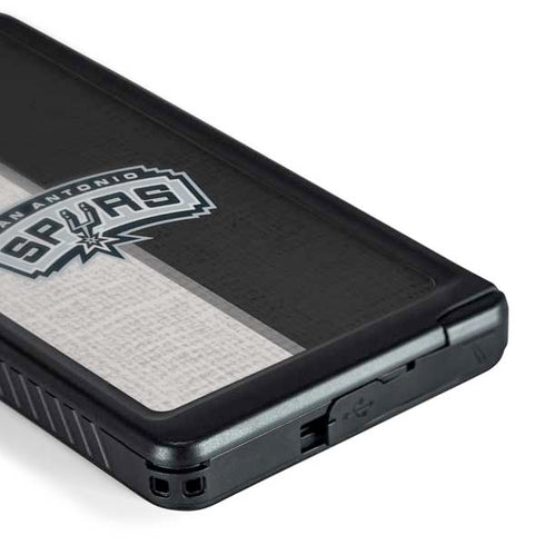 NBA San Antonio Spurs Canvas Galaxy S24 Ultra Waterproof Case