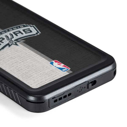 NBA San Antonio Spurs Canvas Galaxy S24 Waterproof Case