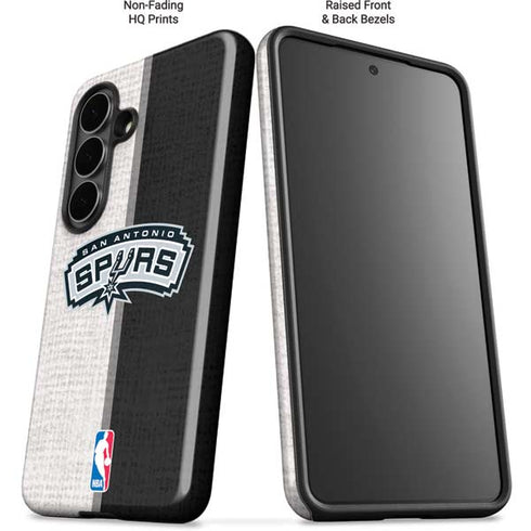 NBA San Antonio Spurs Canvas Galaxy S26 Plus Impact Case