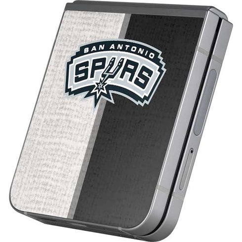 NBA San Antonio Spurs Canvas Galaxy Z Flip6 Skin