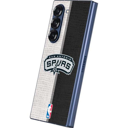 NBA San Antonio Spurs Canvas Galaxy Z Fold6 Skin