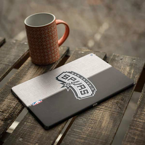 NBA San Antonio Spurs Canvas iPad Skins
