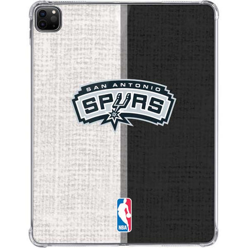NBA San Antonio Spurs Canvas iPad Pro 11in (2024) Clear Case