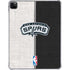 NBA San Antonio Spurs Canvas iPad Pro 11in (2024) Clear Case
